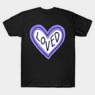 You Are Loved-Purple T-Shirt
